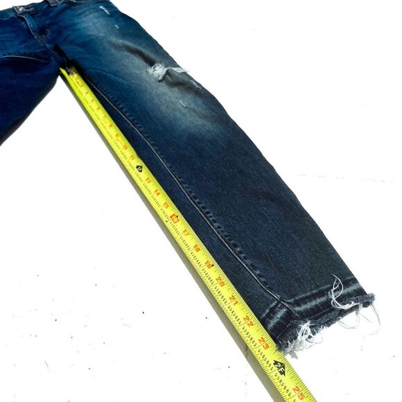 Hudson Nico Distressed Midrise Crop Skinny Jeans Size 29 - Picture 14 of 14